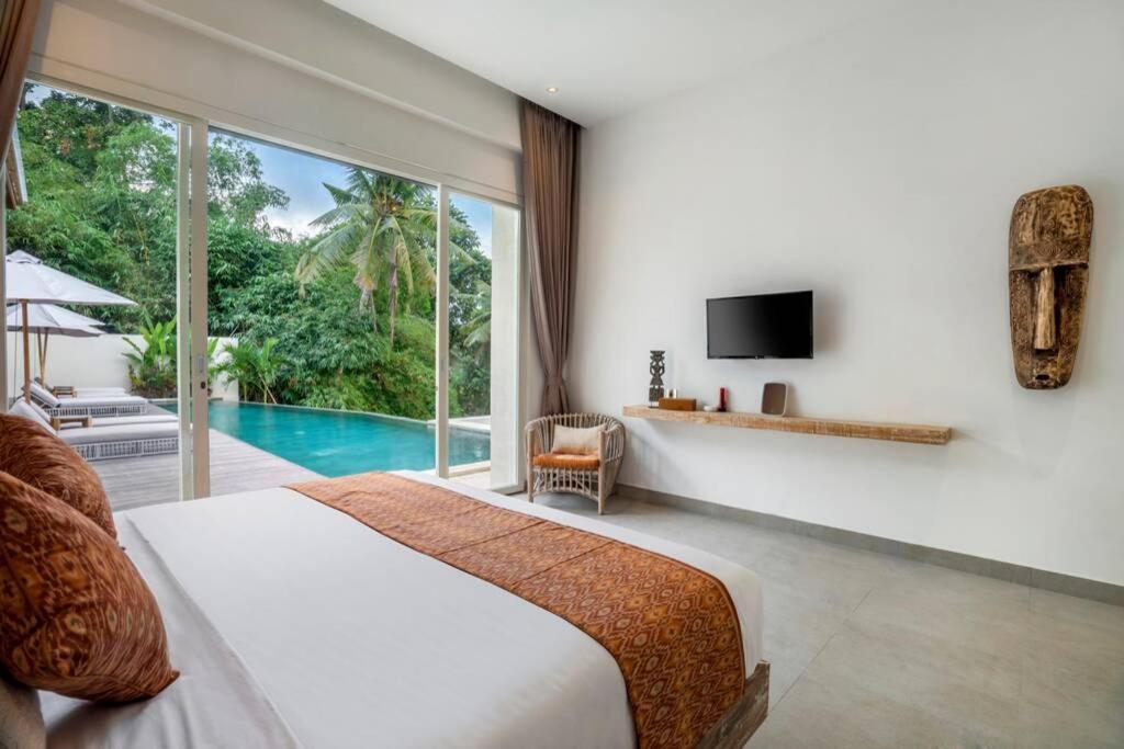 Villa White Lotus By Balisuperhost Убуд Екстер'єр фото